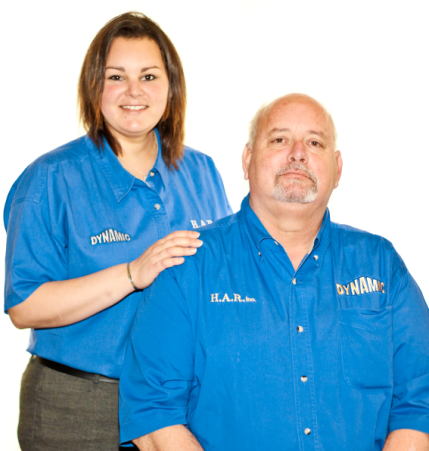 Mike and Rachel from HAR, Inc, West Valley Wrecker Sales and Recovery Agents Benefit Fund (RABF)